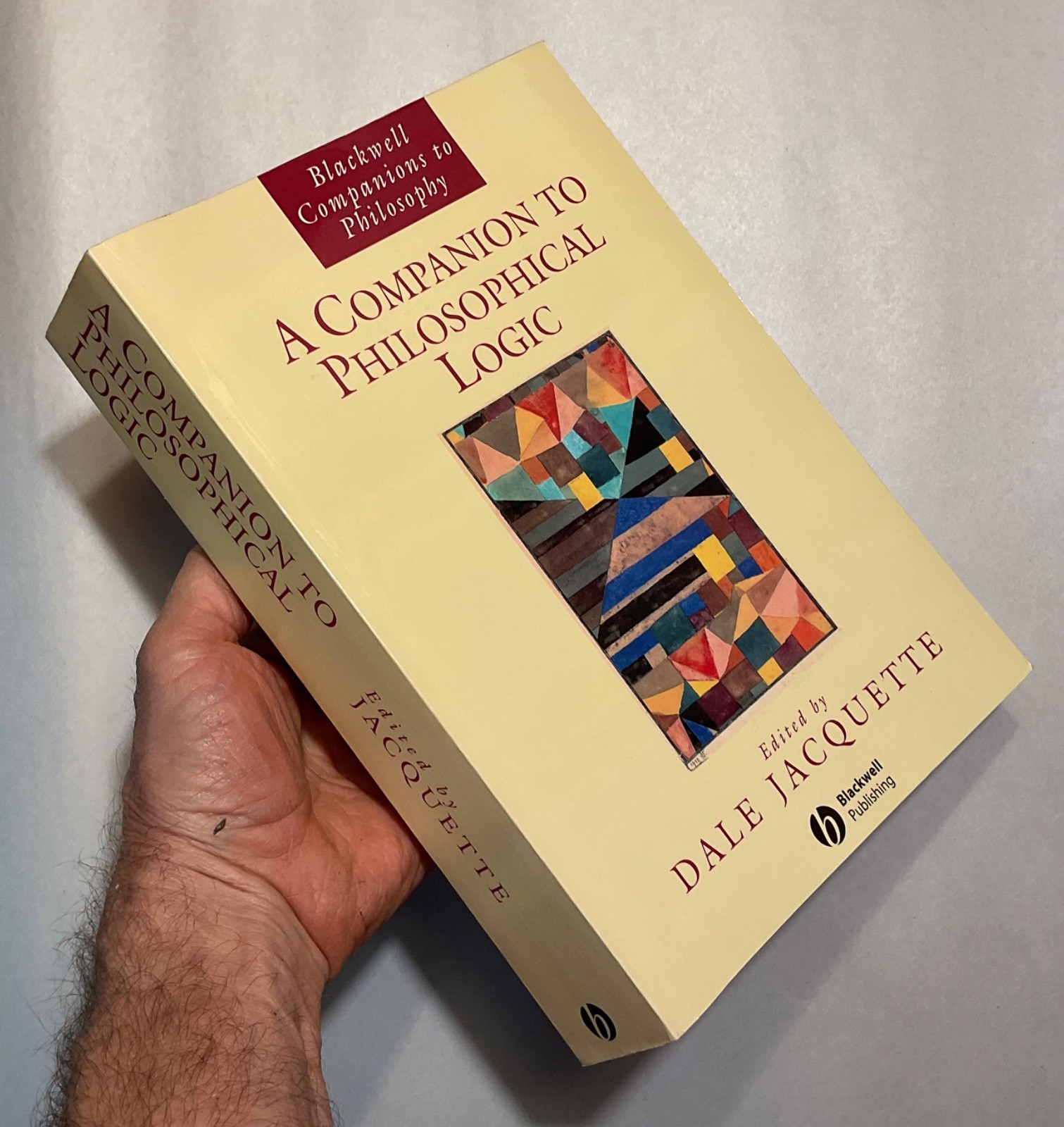 A Companion To Philosophical Logic Dale Jacquette Blackwell Books Fine