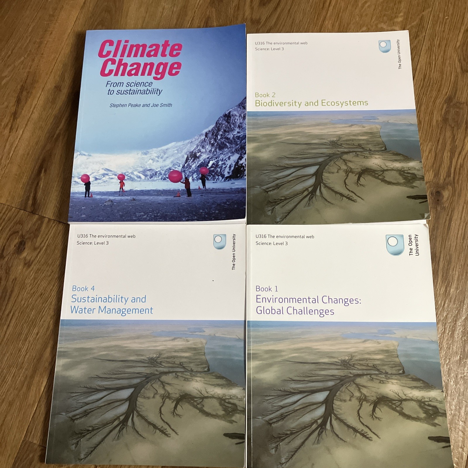 The Open University U316 The Environmental Web Climate Change Set of Textbooks