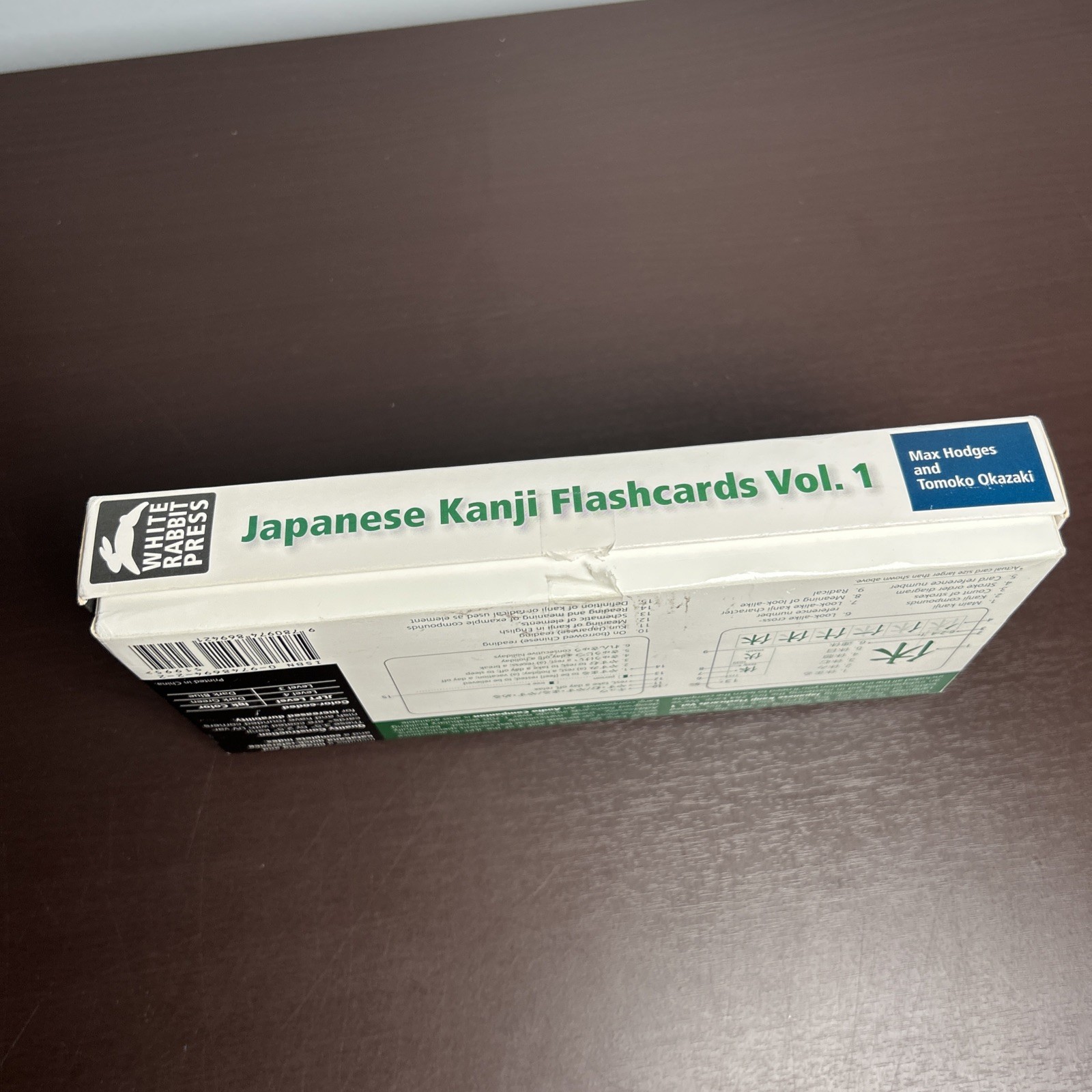 Japanese Kanji Flashcards 3rd Edition Volume 1 White Rabbit Press Language