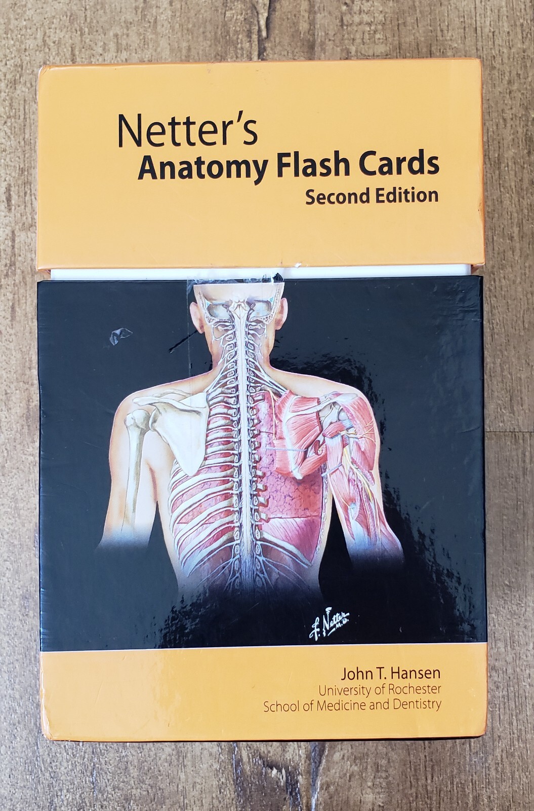 NETTER’S ANATOMY Flash Cards Second Edition By John T. Hansen