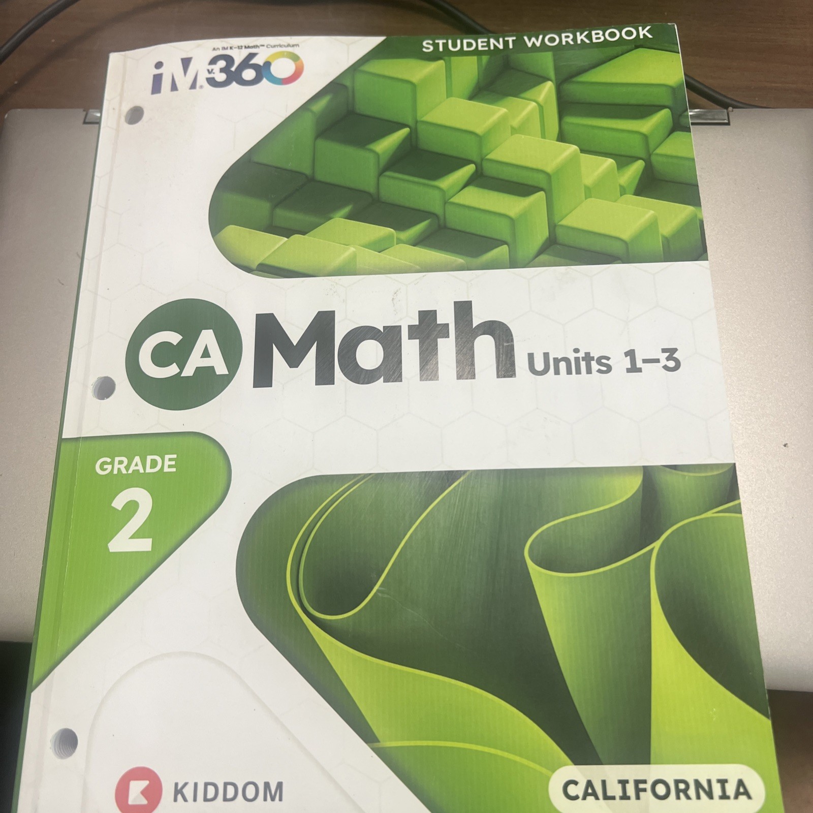 IM 360 , California Math Units 1-3 Student Workbook Grade 2 Book 1