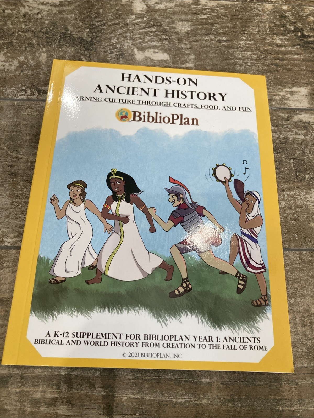 BiblioPlan Hands-On Ancient History Year 1 K-12 Supplement