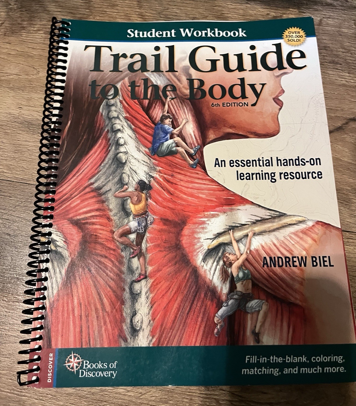 Student Workbook Trail Guide to the Body by Andrew Biel ISBN 9780991466672 OTA
