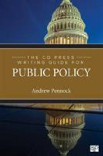 The CQ Press Writing Guide for Public Policy – Paperback – GOOD
