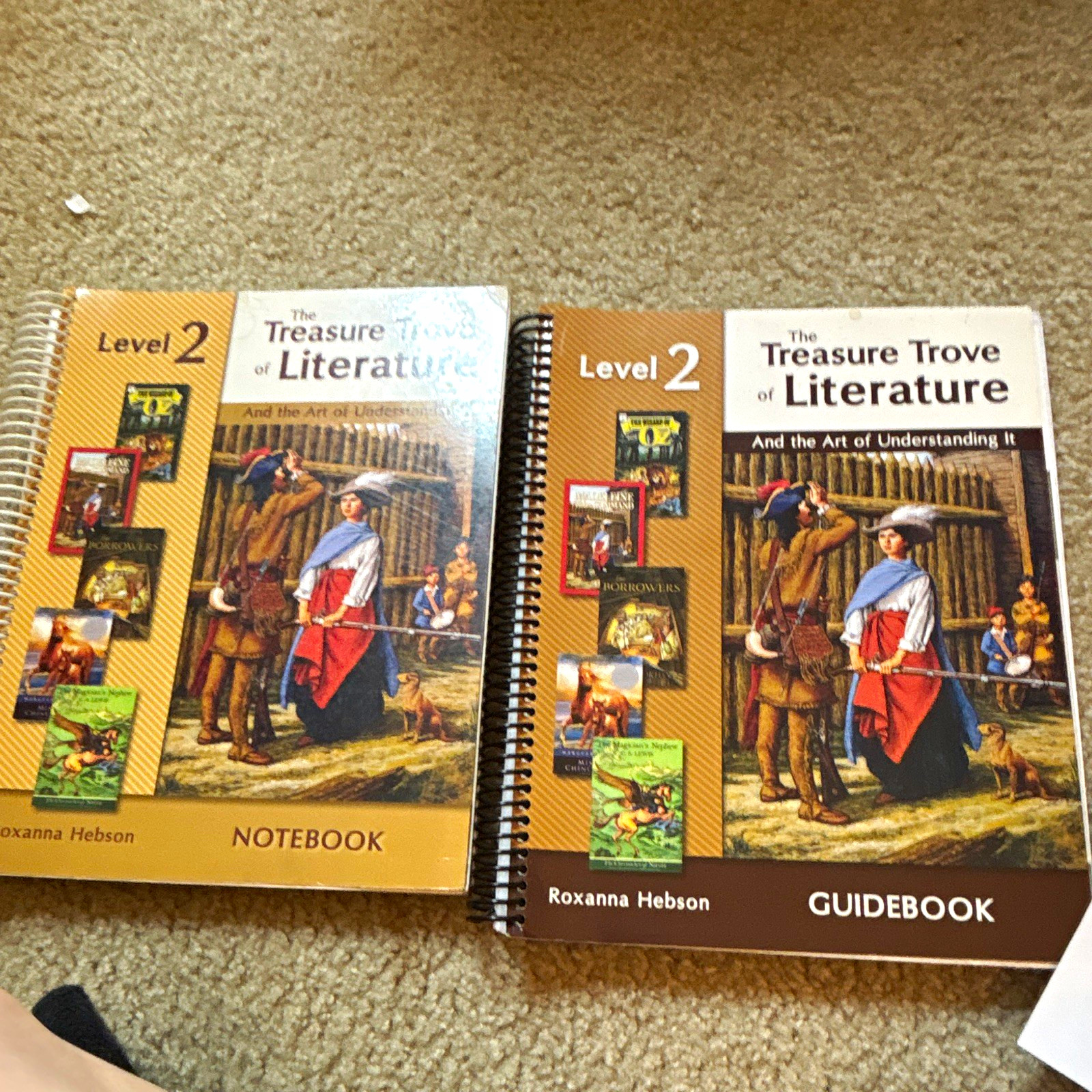 The Treasure Trove of Literature Level 2 Spiral Guidebook & Notebook