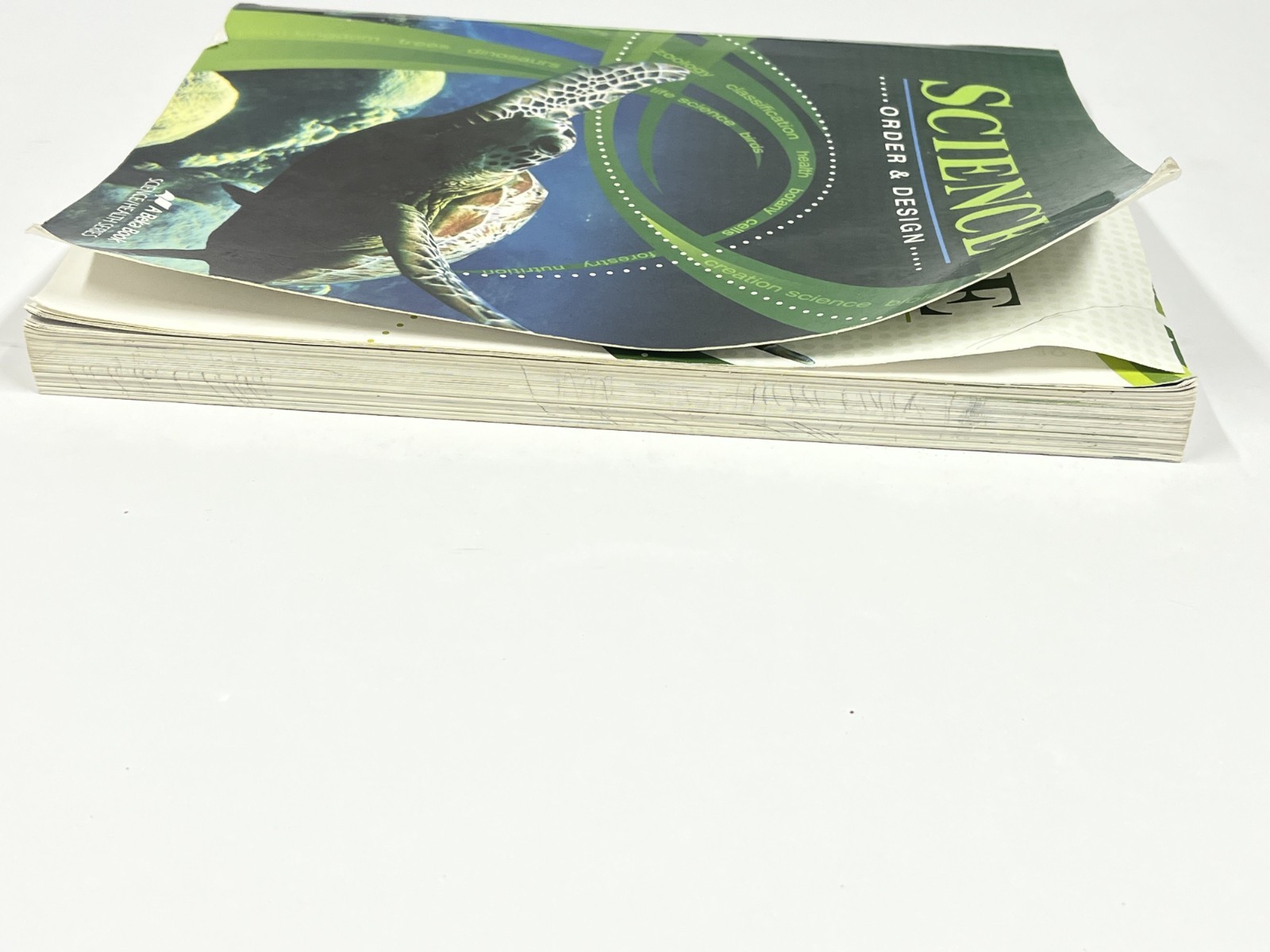 Abeka Science Order & Design textbook homeschool 7th grade
