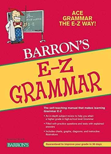 E-Z Grammar (Barron’s Easy Way) – Paperback, by Mulvey M.A. Dan – Very Good