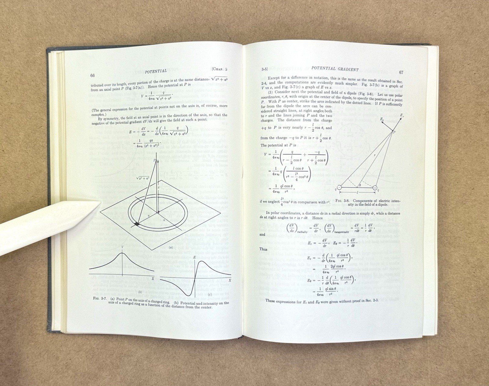 VTG 1954 Principles of Physics V2: Electricity & Magnetism by Sears (MIT) HC