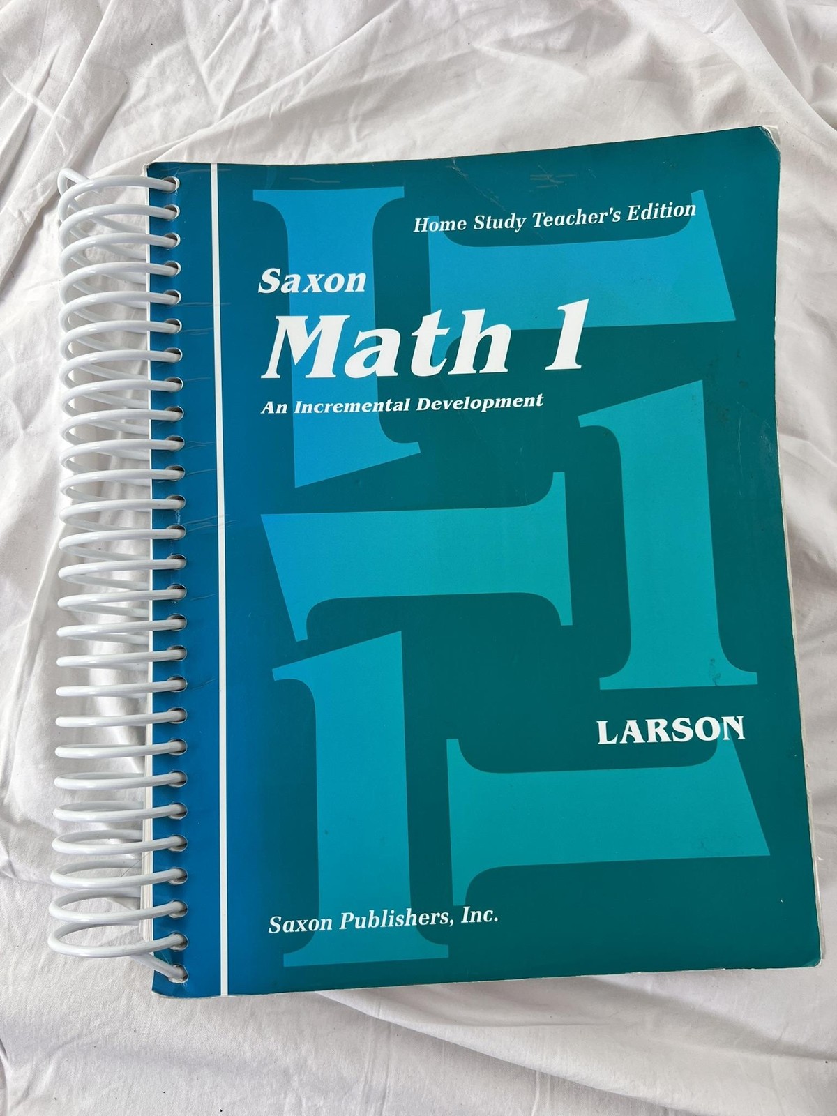 Vintage Saxon Math 1 Home Study Teacher’s Edition Nancy Larson Homeschool 1994 S