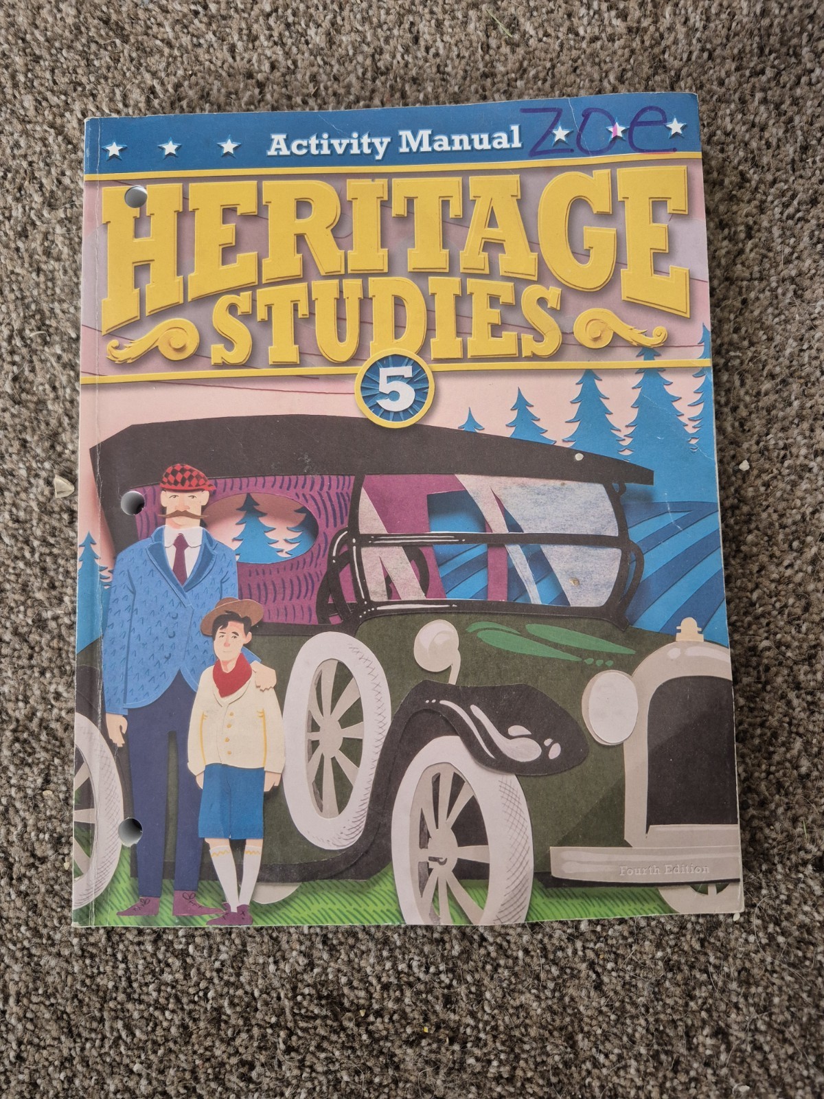 Heritage Studies 5- BJU Curriculum Lot- Activity Manual, Key, Student Text