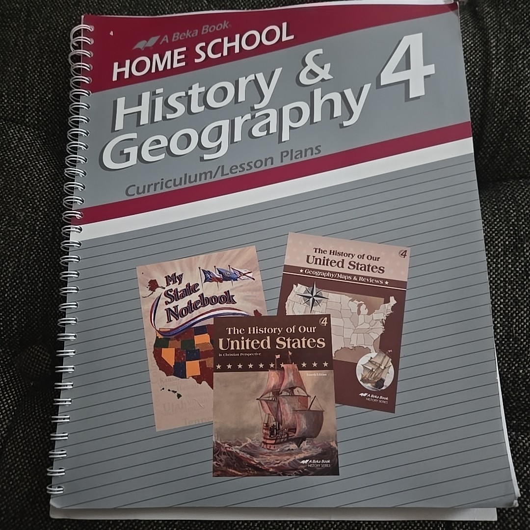 Abeka History and Geography 4 Curriculum Lesson Plans 4th grade – See Pictures