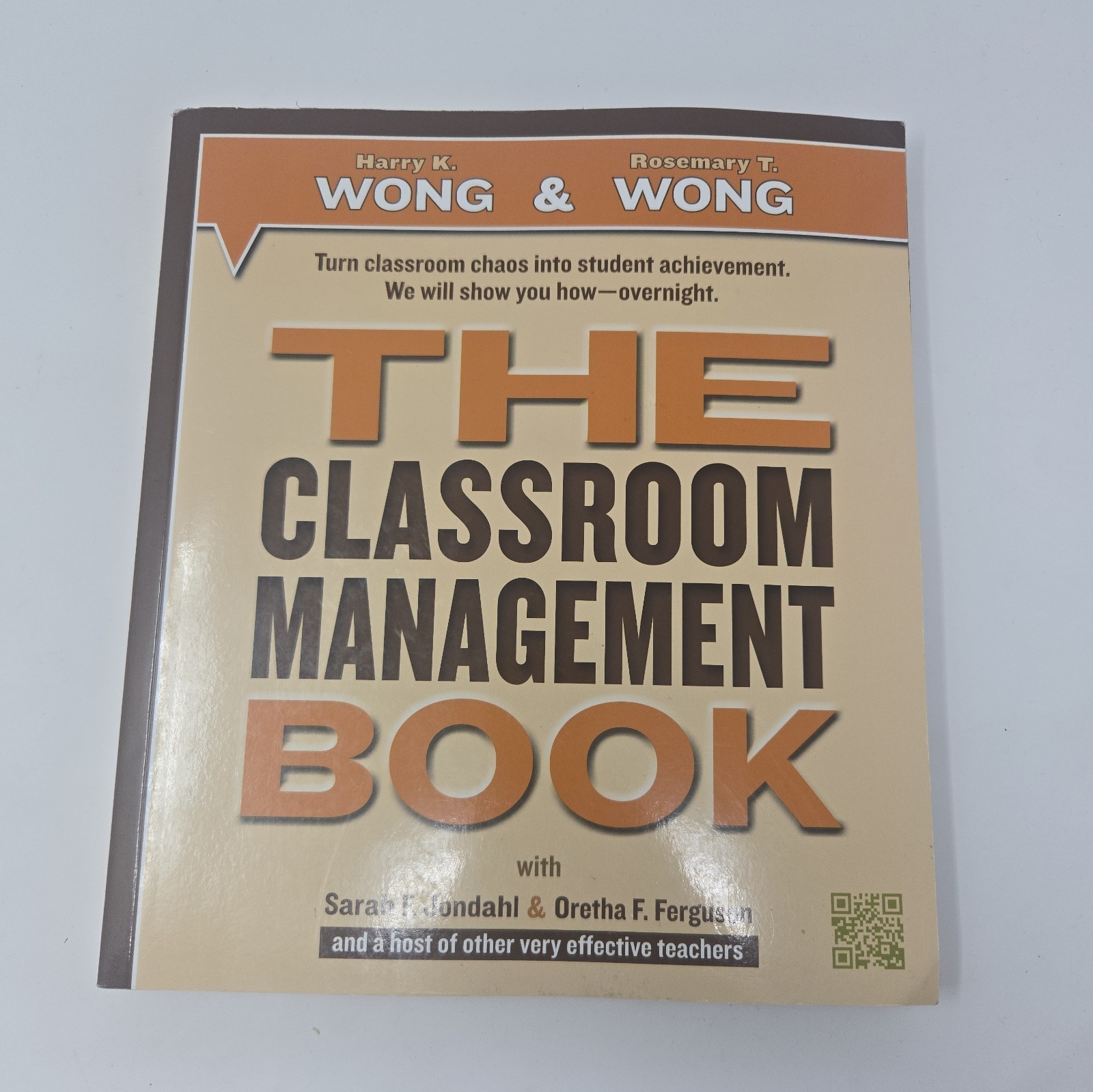 THE Classroom Management Book Paperback Harry K., Wong, Rosemary
