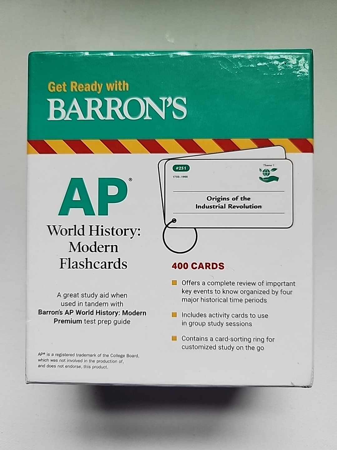 Barron’s Ap Ser.: AP World History: Modern Flashcards by Kate Caporusso and…