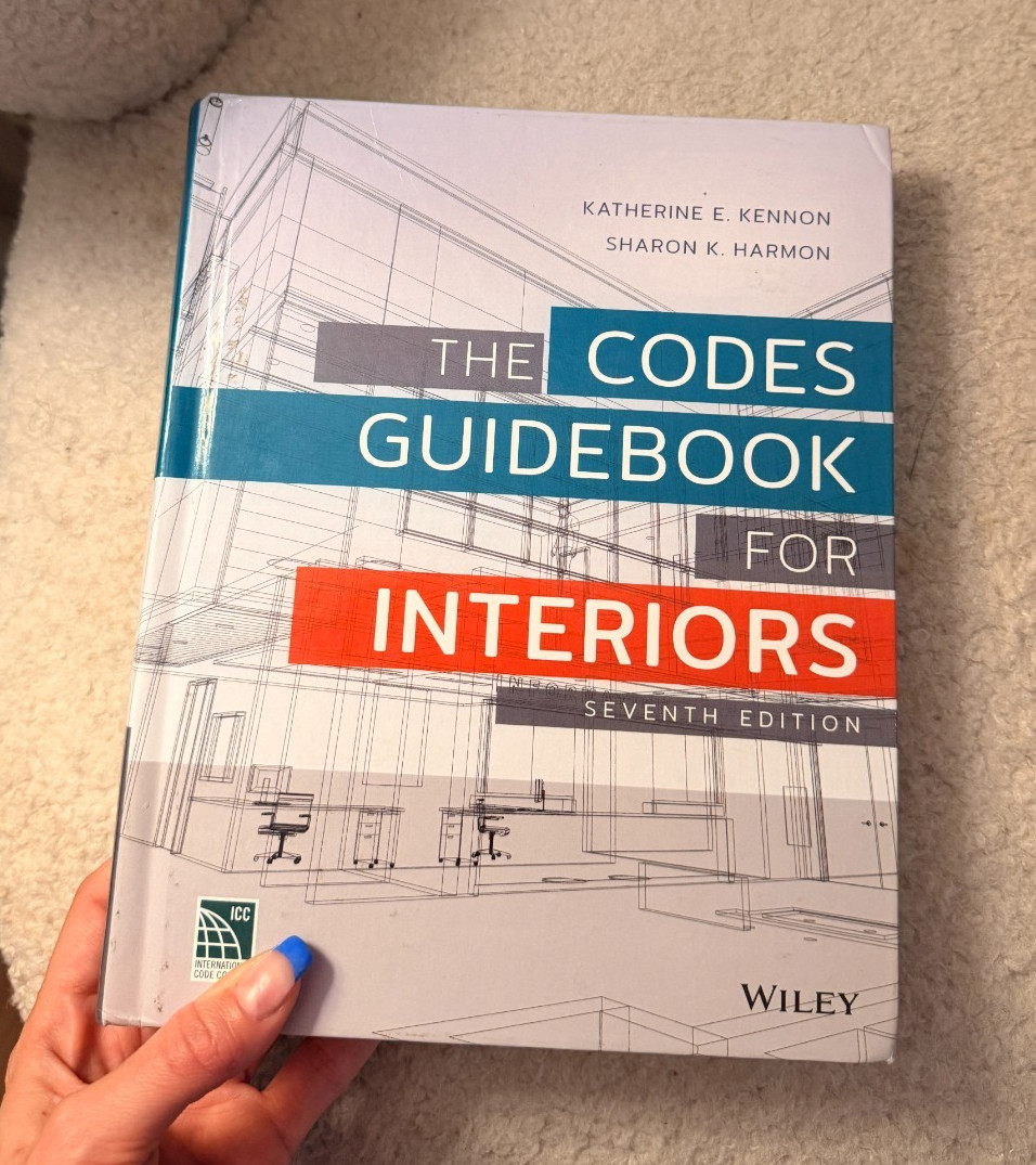 The Codes Guidebook for Interiors – Hardcover – VERY GOOD