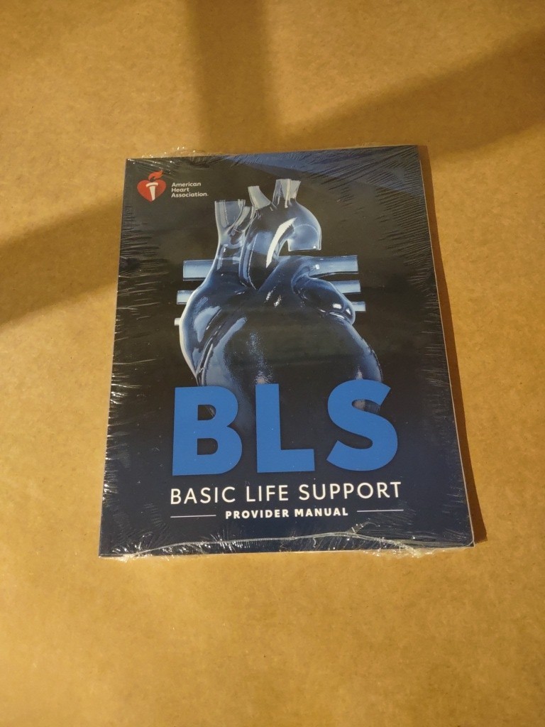 2025 AHA Basic Life Support (BLS) Provider Student Manual New FREE SHIPPING