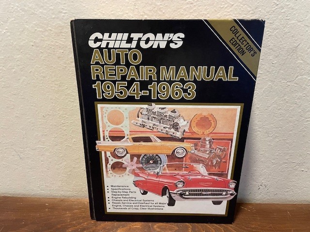Chilton’s Auto Repair Manual Collector’s Edition 1954-1963 (1971, HC)