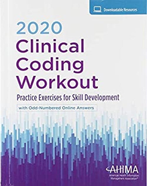 Clinical Coding Workout 2020 Paperback Ahima