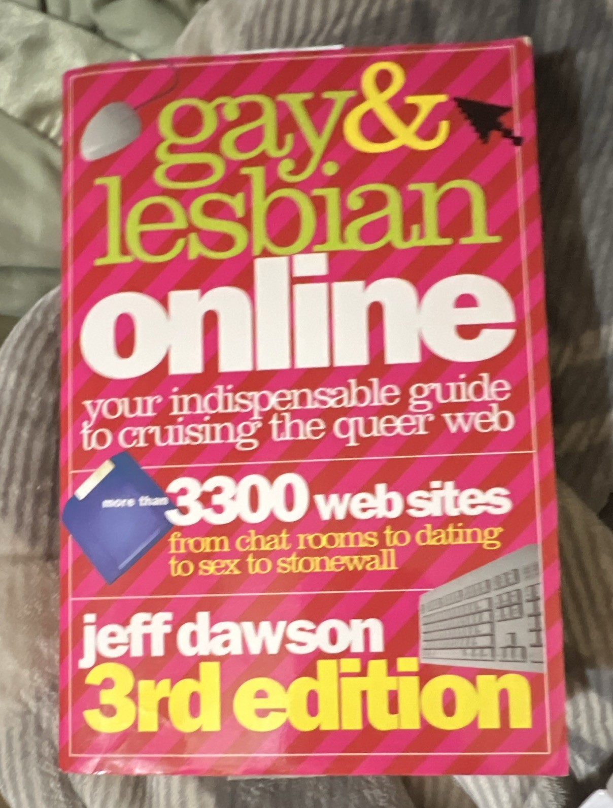 Vintage Gay & Lesbian Online 3rd Edition Jeff Dawson 1998 LGBTQ Internet Guide