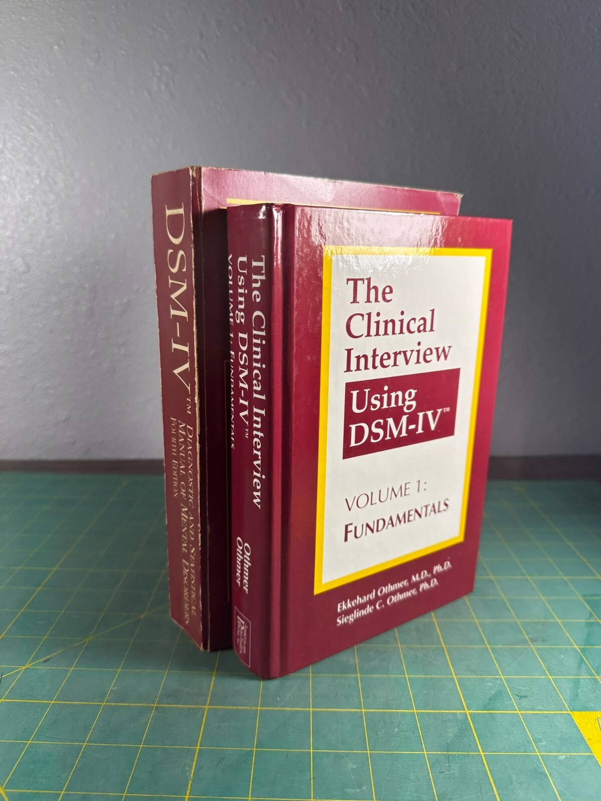Diagnostic and Statistical Manual of Mental Disorders (DSM-IV) + using interview