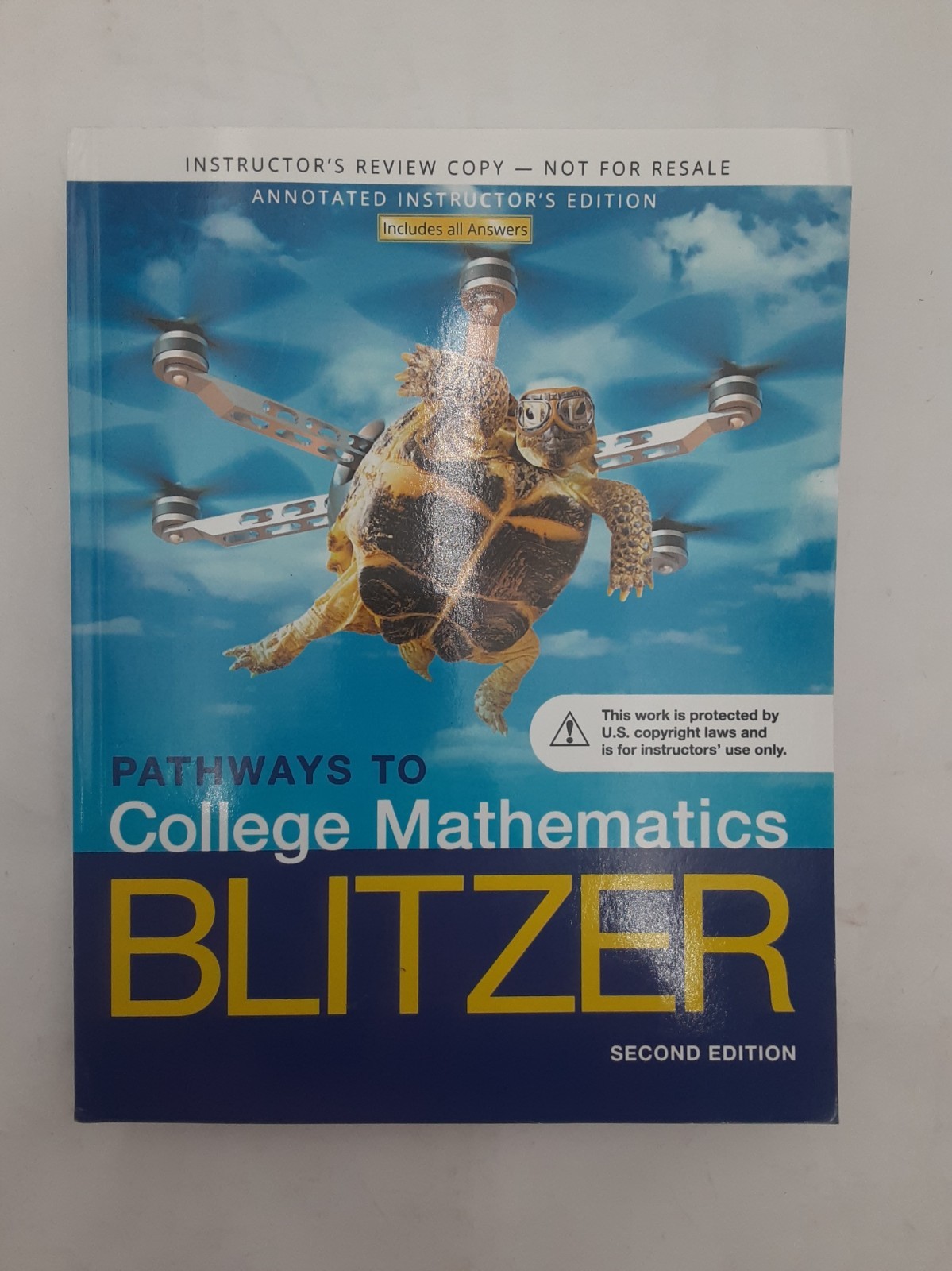 Blitzer Pathways to College Mathematics 2nd Ed IRC 9780135308530