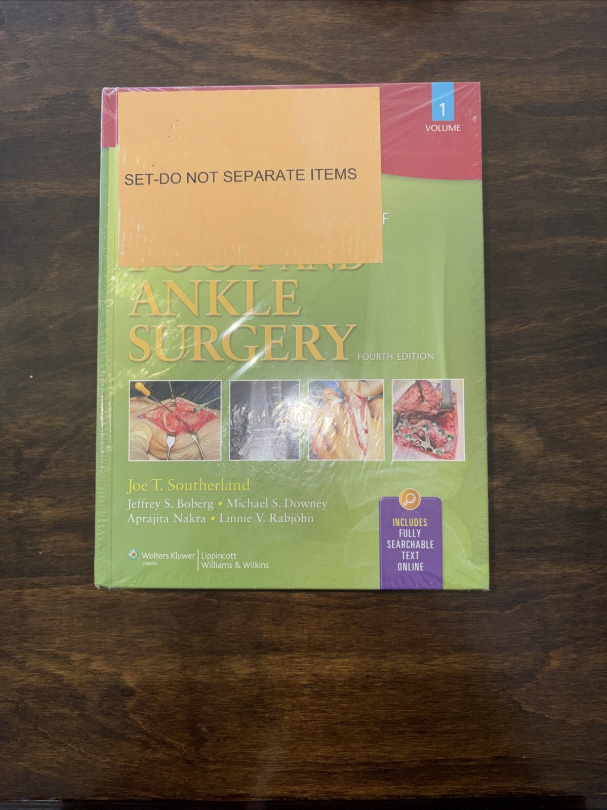 NEW McGlamry’s Comprehensive Textbook of Foot and Ankle Surgery 4th Ed 2-Vol Set