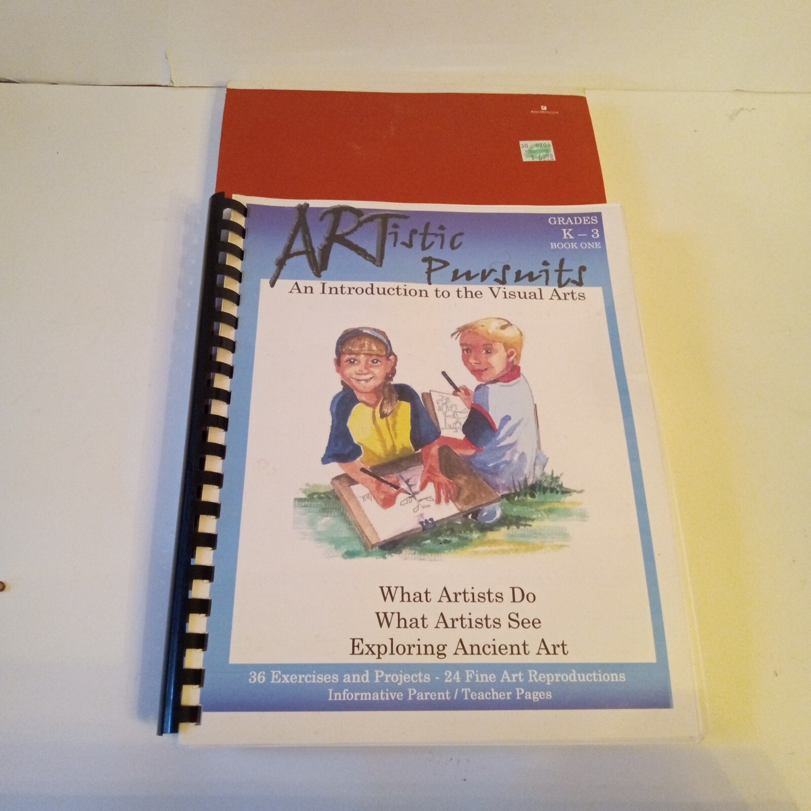 ARTistic Pursuits Book One K-3 Brenda Ellis, Intro to the Visual Arts Sketch Pad