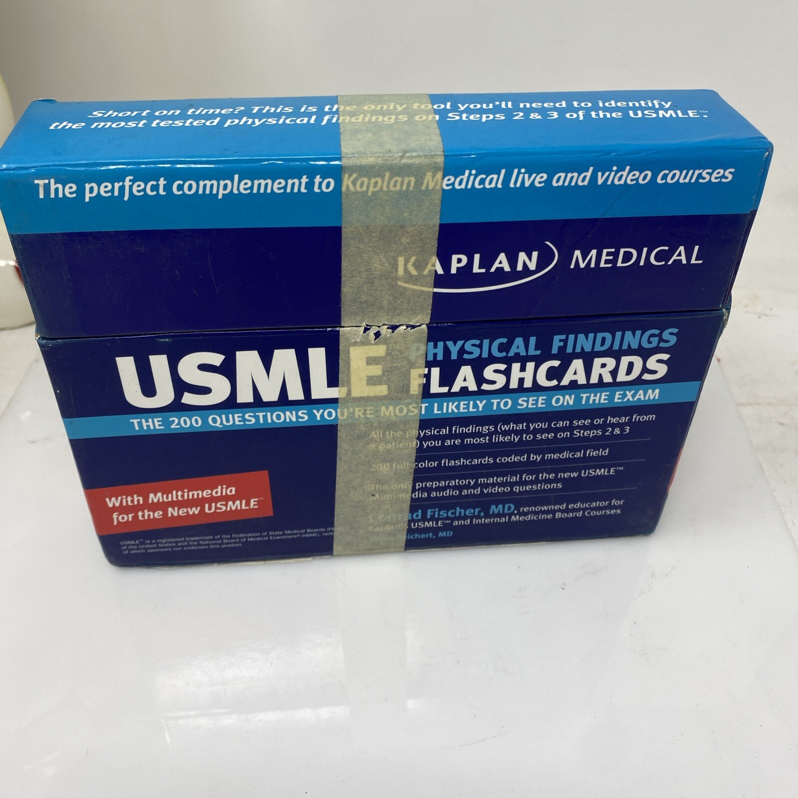 Kaplan Medical USMLE Physical Findings Flashcards – 200 Questions – Steps 2 & 3