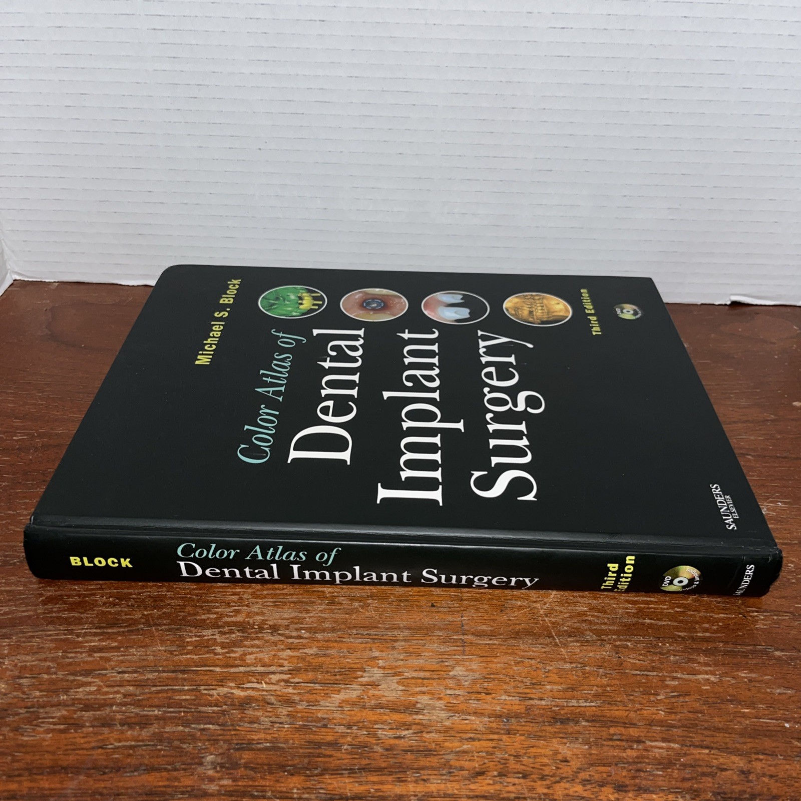 Color Atlas of Dental Implant Surgery by Michael S. Block (2010, Hardcover) +DVD