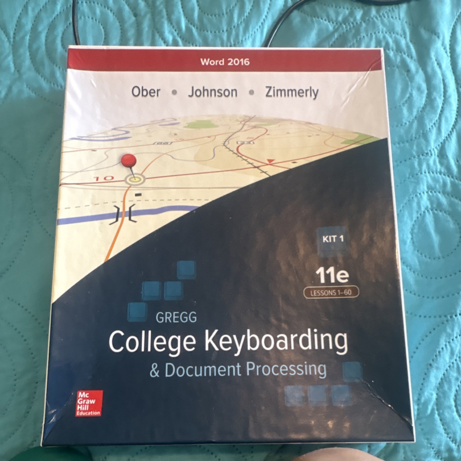 McGraw Hill Gregg College Keyboarding Kit 1 11e Spiral Ober Johnson Zimmerly