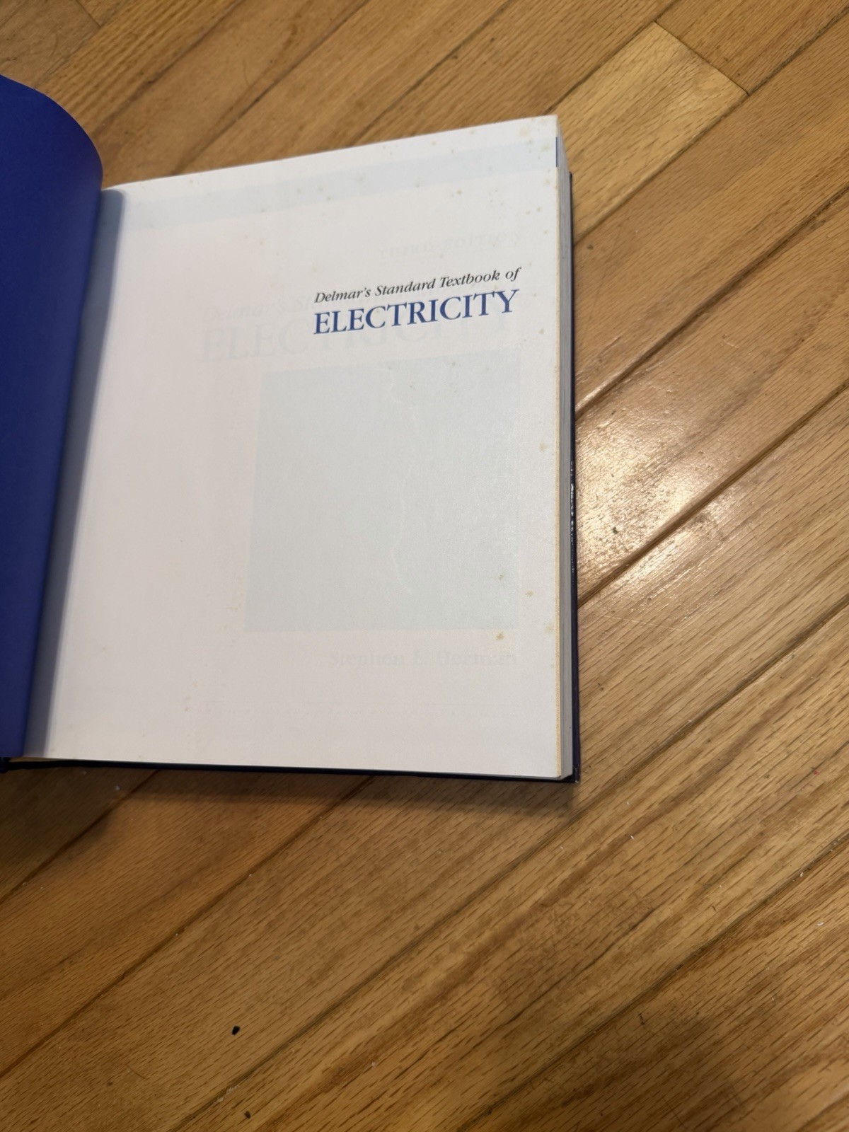 LKNDelmar’s Standard Textbook of Electricity, 3E – hardcover Herman, Stephen …