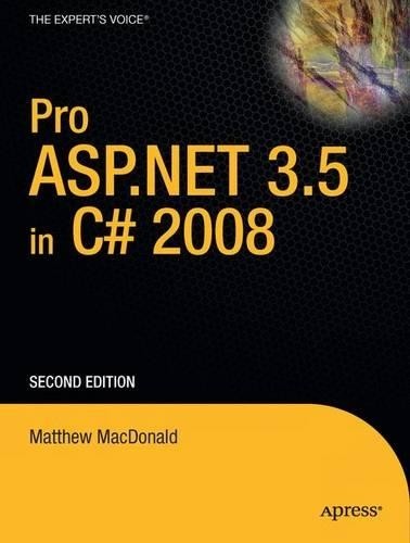 Pro Asp.net 3.5 in C# 2008 (Window… by MacDonald, Matthew Paperback / softback