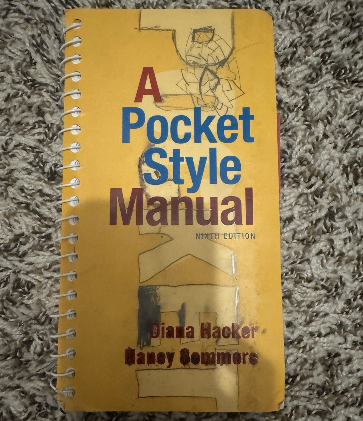 A Pocket Style Manual 9th Edition Hacker Sommers 2017 Spiral 352 Pages
