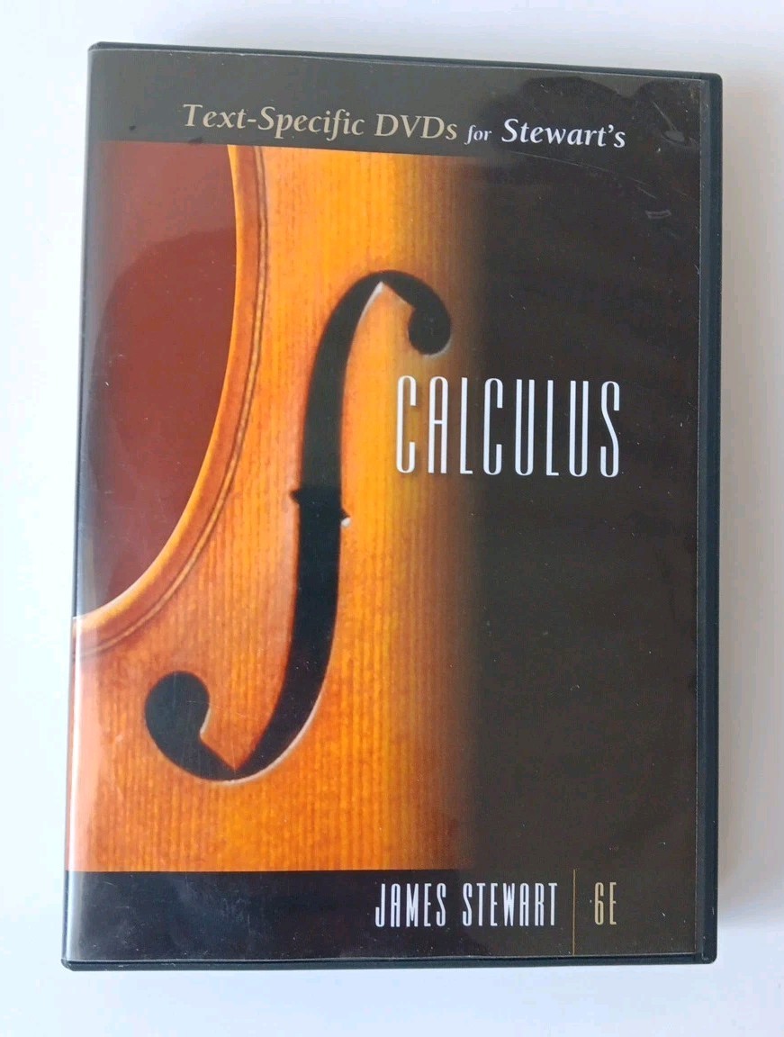 Text-Specific DVDs for Stewart’s Calculus GE: James Stewart PC/Mac