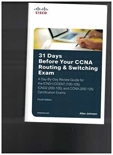 31 Days Before Your CCNA Routing & – Paperback, by Johnson Allan – Very Good x