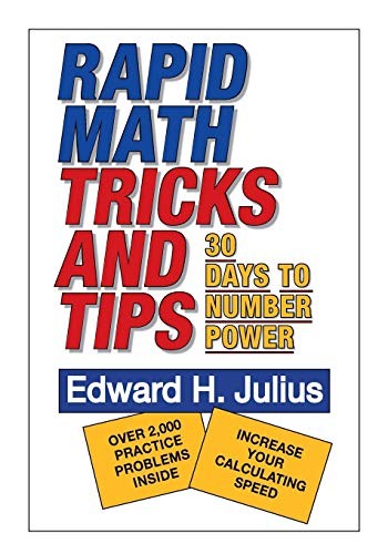 Rapid Math Tricks & Tips: 30 Days t…, Julius, Edward