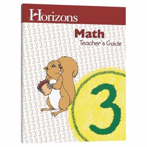 Horizon Math 3rd Grade Teacher’s – Spiral-bound, by Sareta Cummins – Acceptable