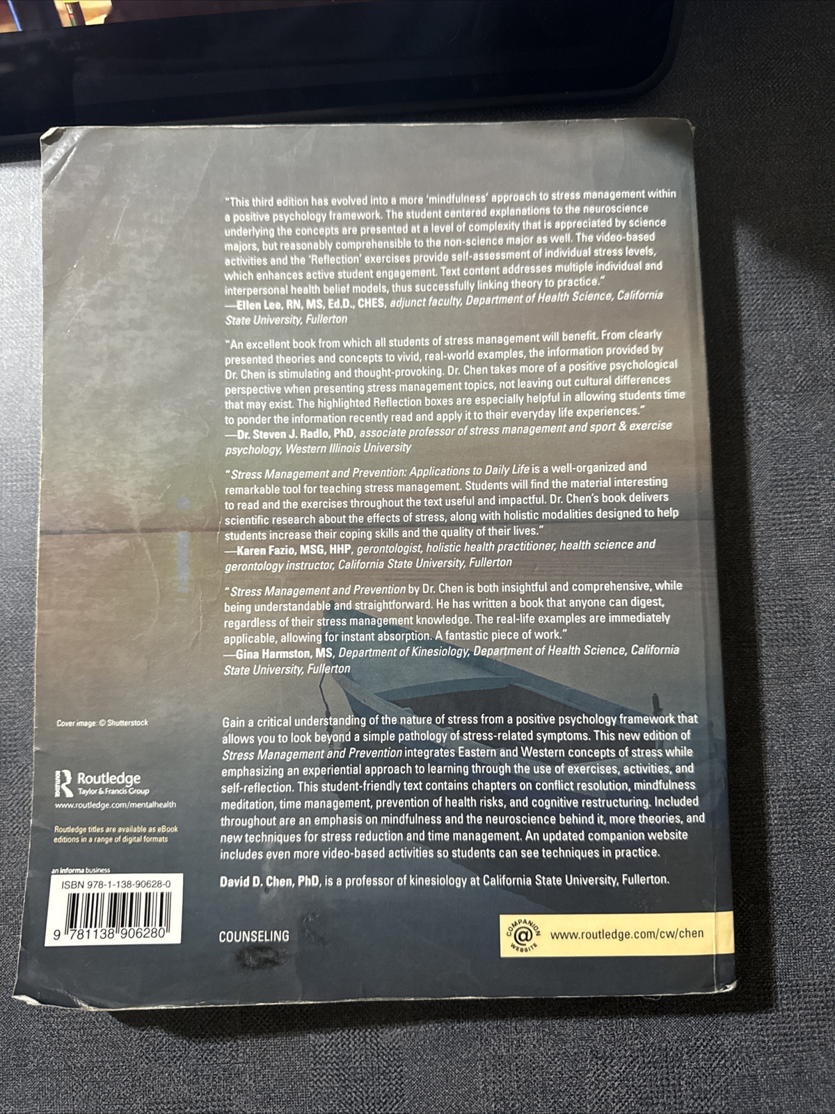 Stress Management and Prevention: Applications to Daily Life – Paperback