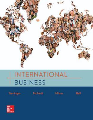 International Business – Standalone book – paperback, Geringer, 9781259317224