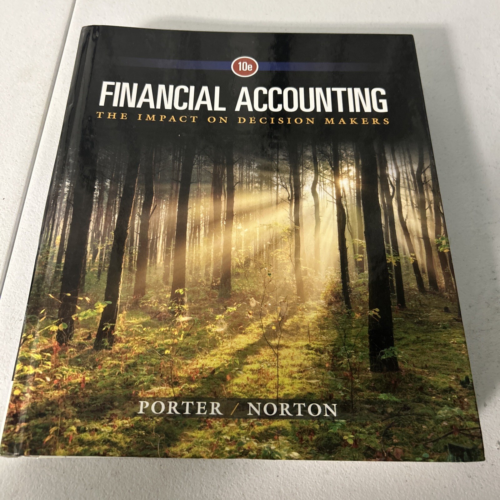 Financial Accounting: The Impact on Decision Makers – Hardcover – GOOD