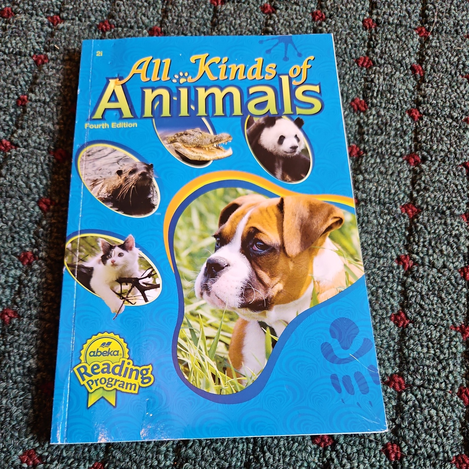 Abeka All Kinds of Animals 2i Reading Program Reader Book 2nd grade