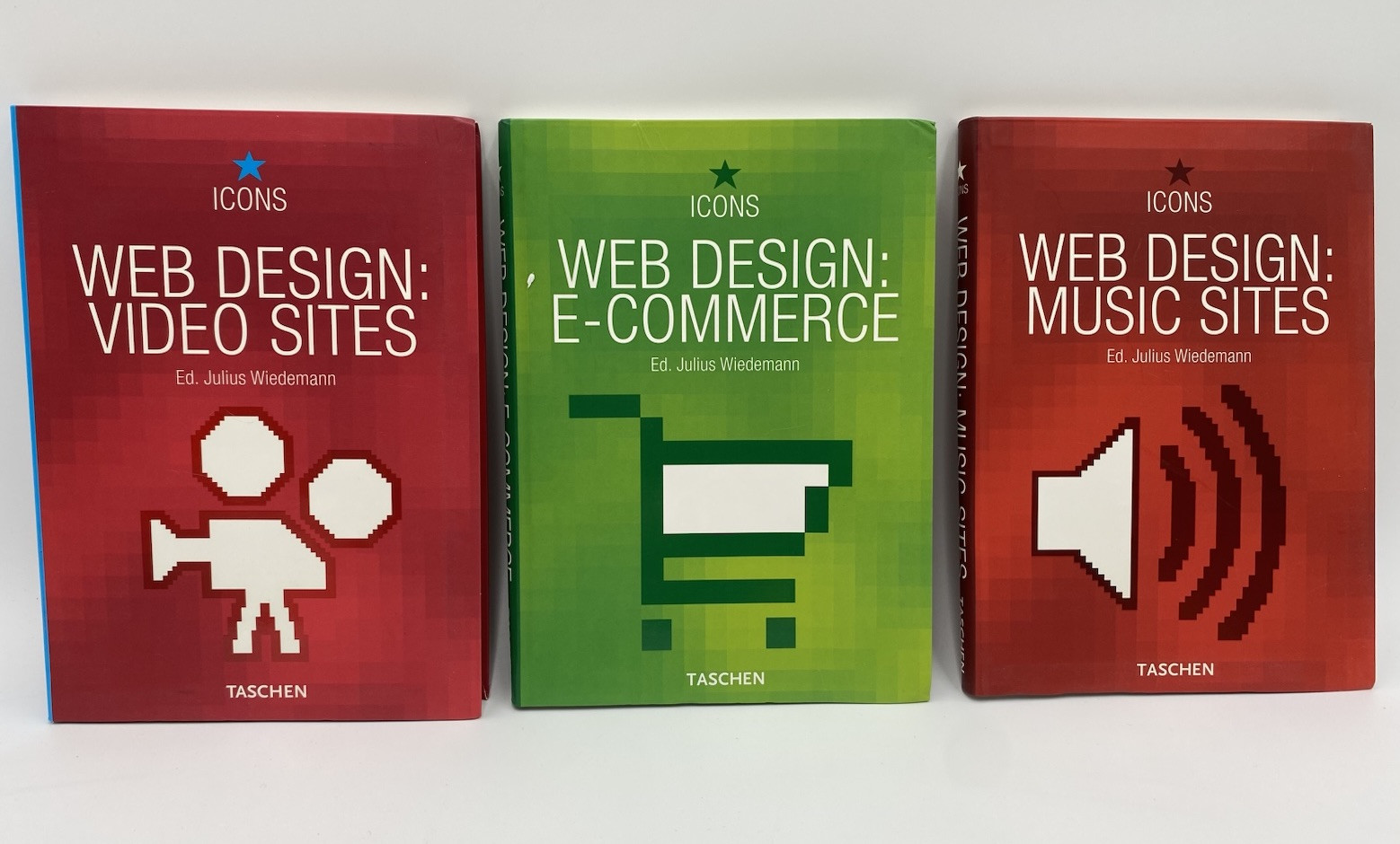 Lot Of 3 Web Design – Portfolios And Studios , Julius Wiedemann, Video, E-com