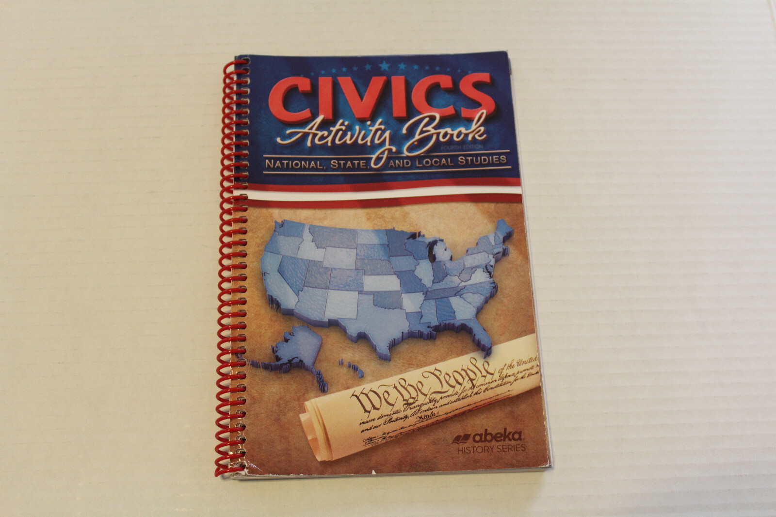 New! Abeka History Civics Activity Book 8th Grade 4th edition – Current Edition!