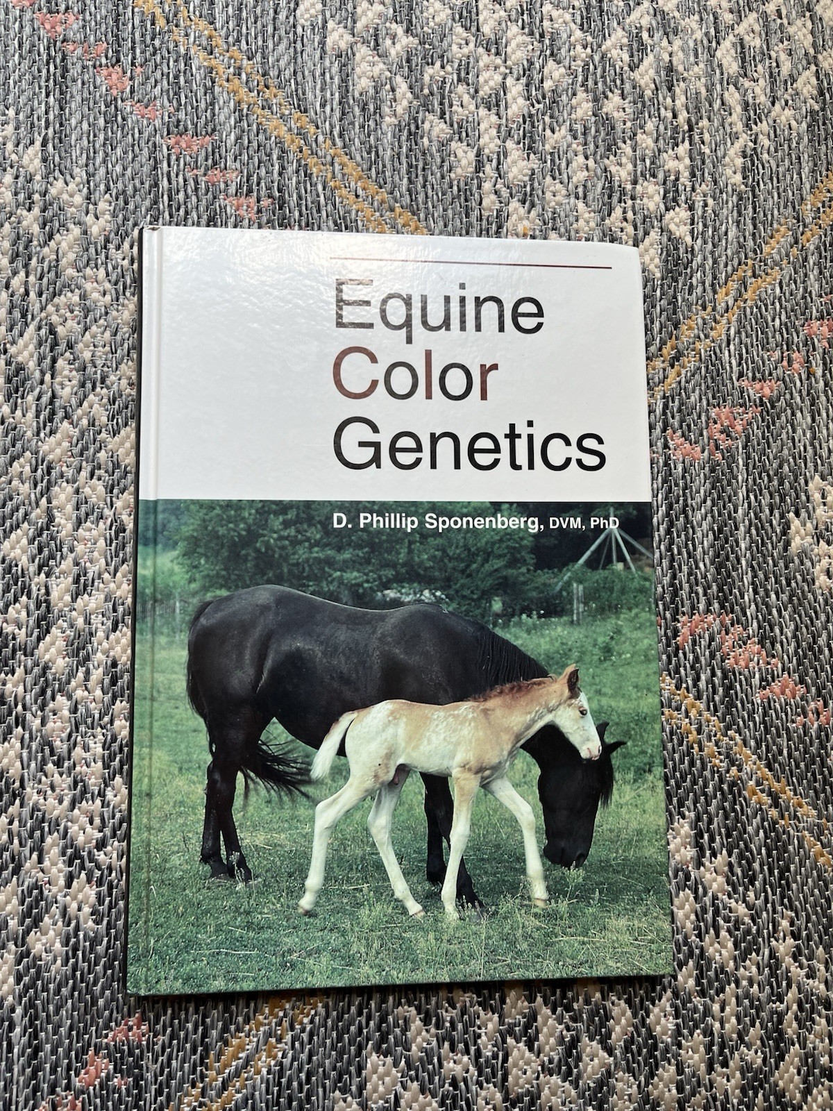 Equine Color Genetics by D. Phillip Sponenberg (1996 First Edition Hardcover)