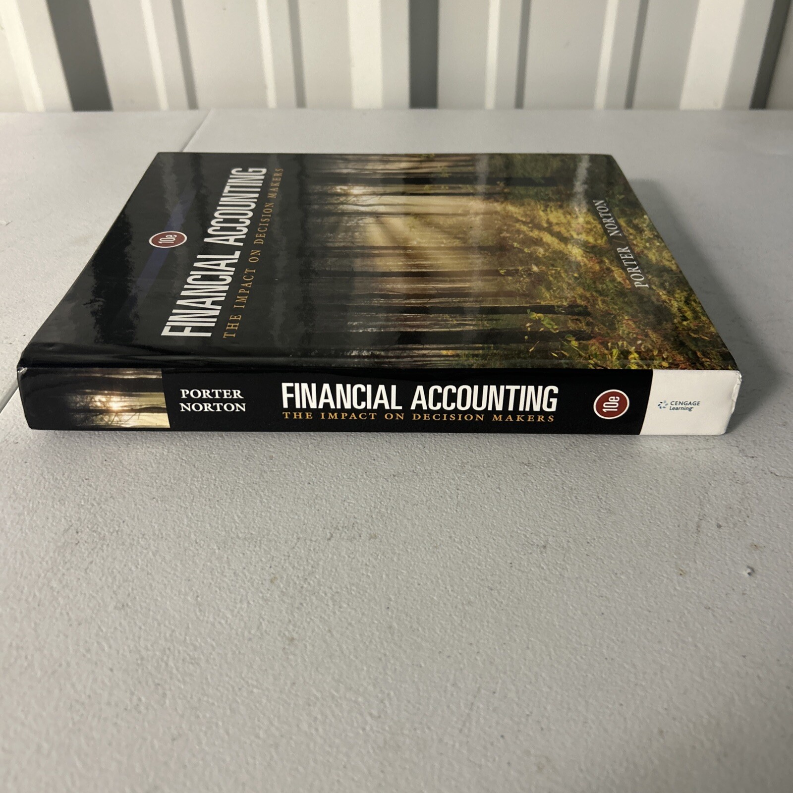 Financial Accounting: The Impact on Decision Makers – Hardcover – GOOD