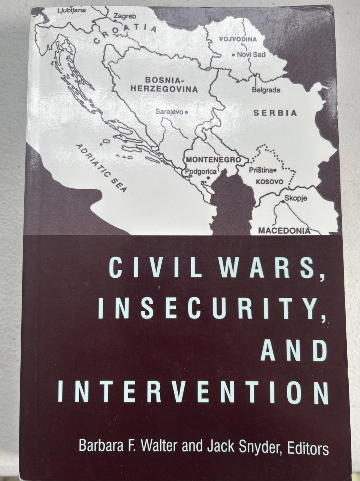 Civil Wars, Insecurity, and Intervention by Jack Snyder (1999, Trade Paperback)