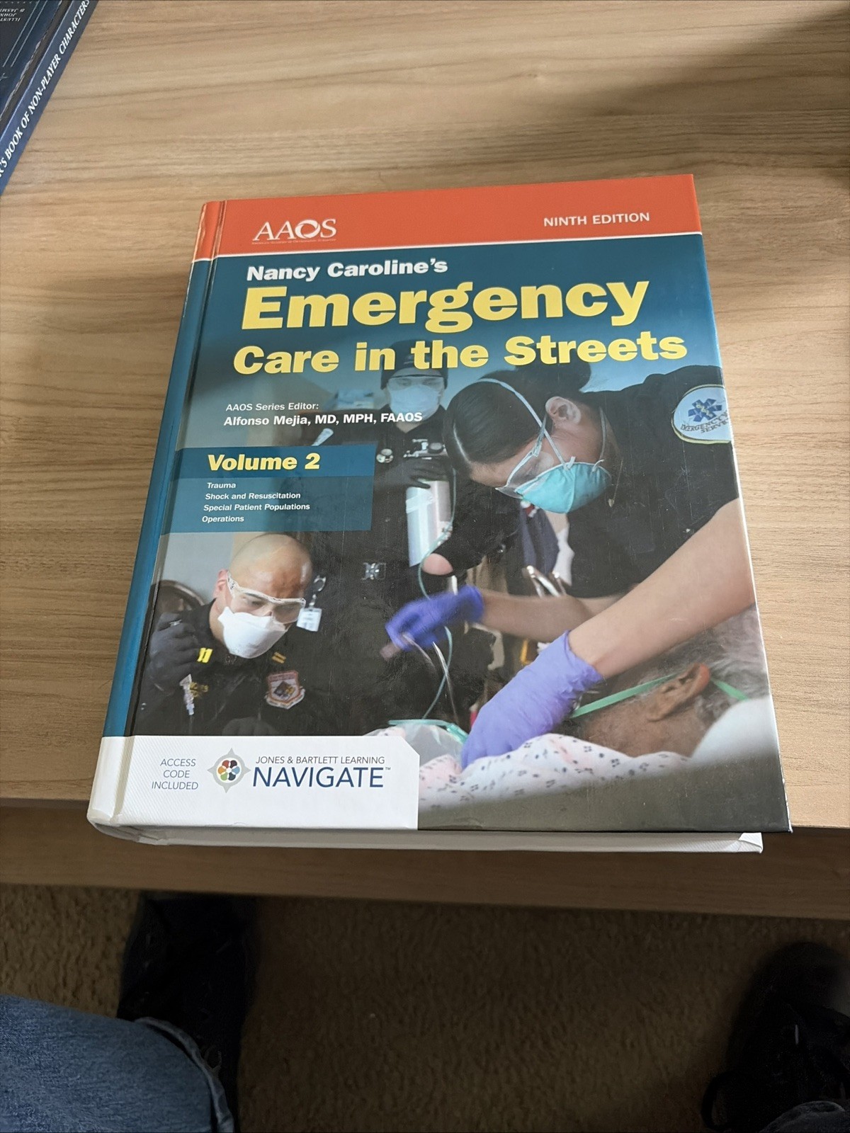 Nancy Caroline’s Emergency Care in the Streets Volume 1 NINTH EDITION HARDCOVER