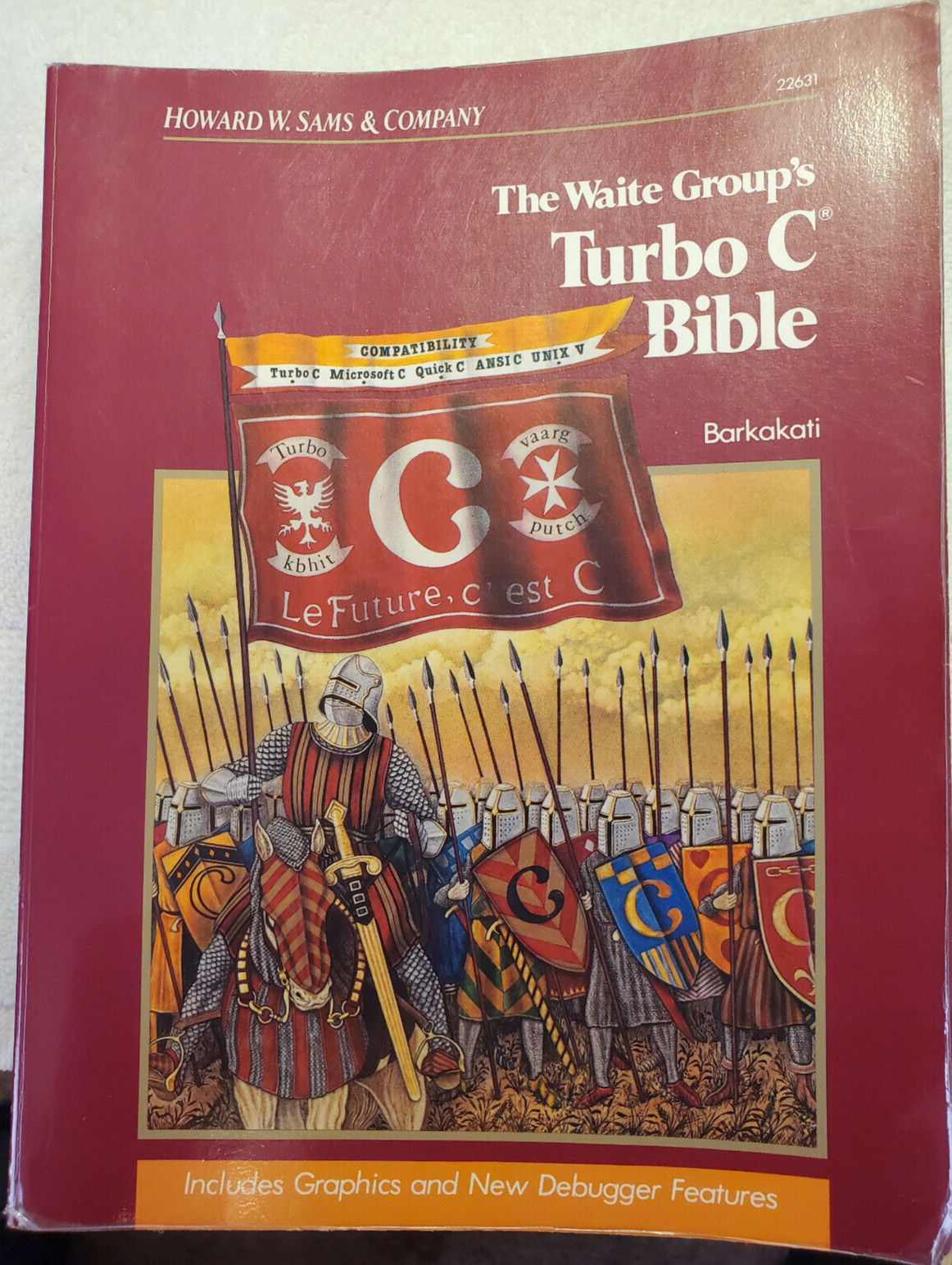 Turbo C Bible – The Waite Group – SC 921pp – Barkakati – Very Good