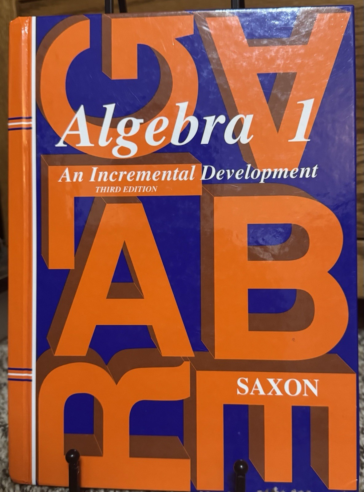 Saxon Algebra 1 An Incremental Development, 3rd Ed Student Text Homeschool Pack