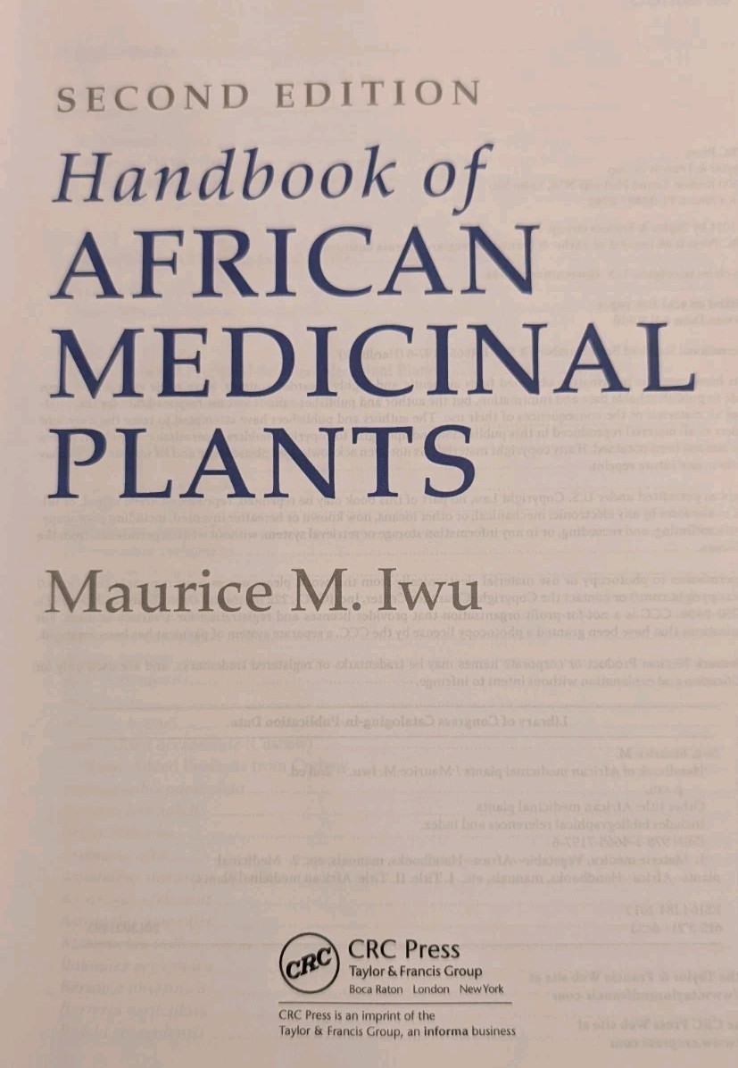 Handbook of African Medicinal Plants