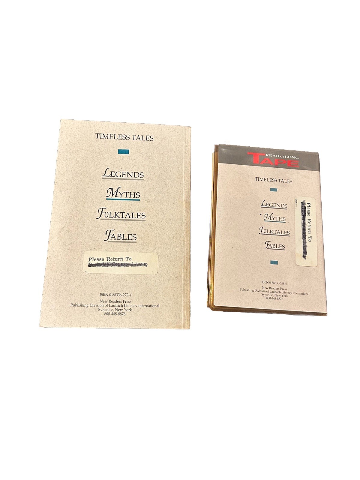 Timeless Tales: Myths by Tana Reiff Includes Read-Along Cassette